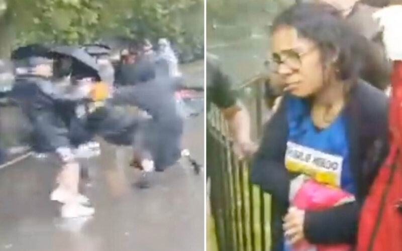 Londres : une femme blessée au couteau dans un parc, vêtue d'une chemise Charlie Hebdo