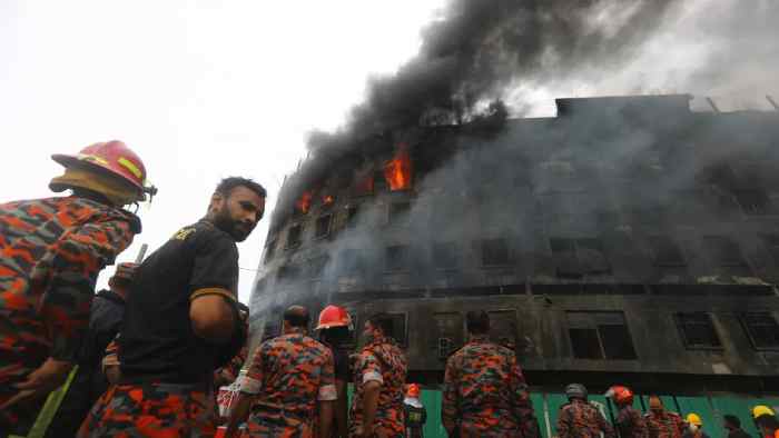 Un incendie meurtrier dans une usine de transformation alimentaire au Bangladesh