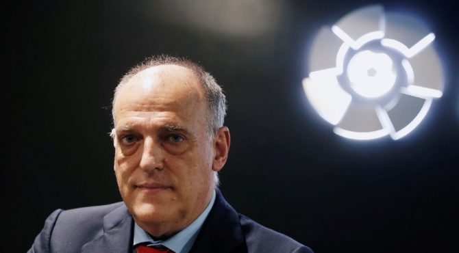 Le Real Madrid porte plainte contre le président de la Liga Javier Tebas