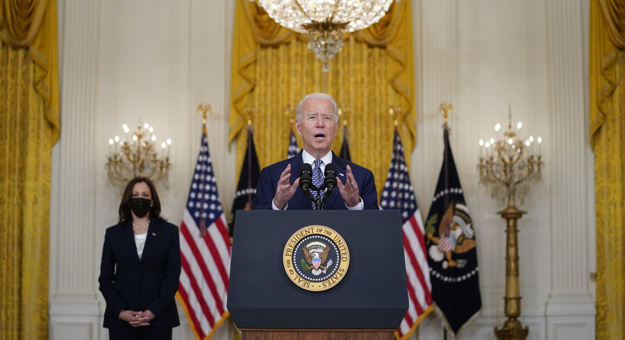 La guerre en Afghanistan :Biden dit qu'il ne regrette pas le retrait des troupes