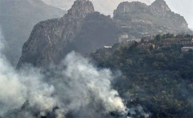 Protection civile : Extinction de 27 feux de forêts dans 12 wilayas en 24H