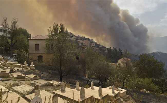 L’UE mobilise deux avions bombardiers d’eau pour lutter contre les incendies en Kabylie