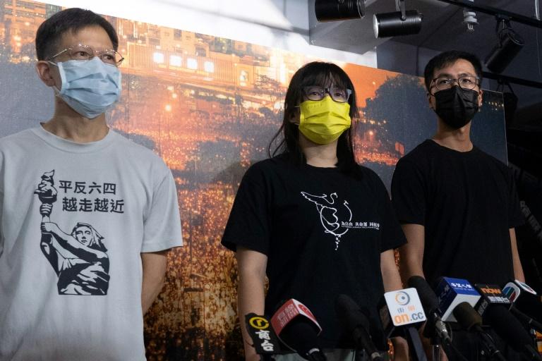 Hong Kong : les responsables des commémorations de Tiananmen arrêtés