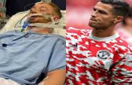 Ronaldo soutient un joueur britannique en soins intensifs