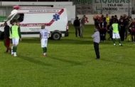 Un joueur brésilien a été arrêté par la police après avoir agressé l'arbitre du match