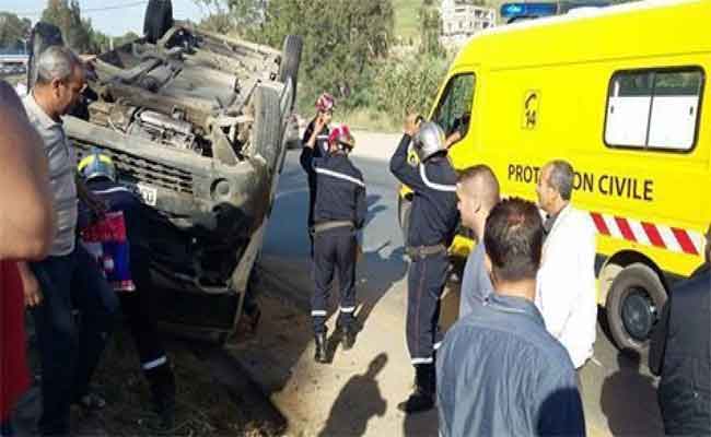 Quatre morts dans deux accidents de la route à Bouira et Tamanrasset