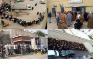 La bande en Algérie bouge après l’apparition des images des longs fils d’attentes par des satellites internationaux