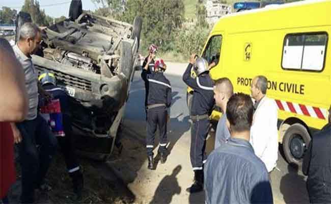 Cinq personnes tuées dans un tragique accident à Médéa