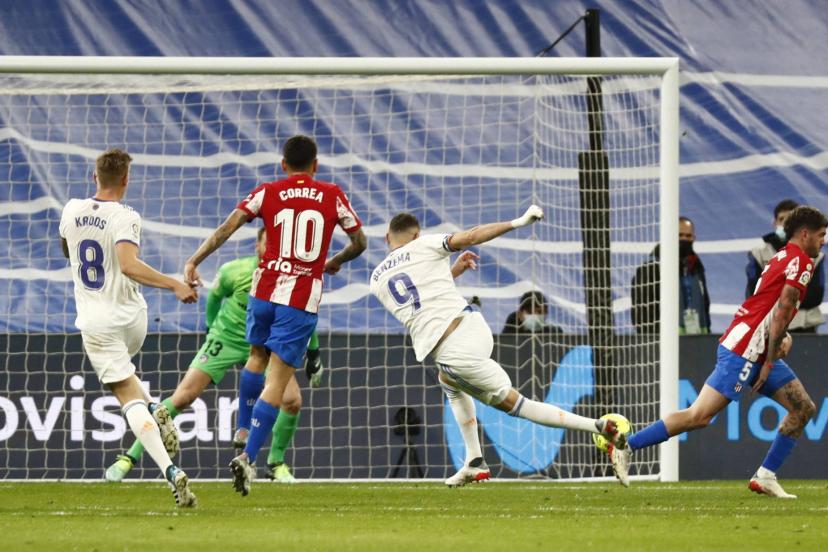 Benzema marque alors que le Real Madrid remporte le derby de Madrid