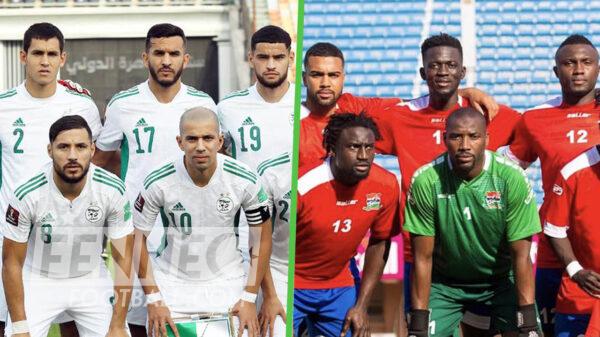 La Fédération algérienne de football accuse la Gambie et exige une compensation financière