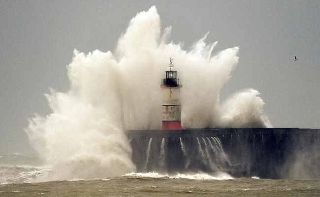 La tempête Eunice frappe l'Europe du Nord