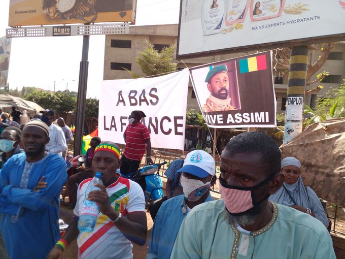 Mali: nouvelles manifestations anti-françaises et pro-russes