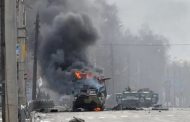 L’évacuation des civils par les couloirs humanitaires après des violentes batailles au nord de Kiev