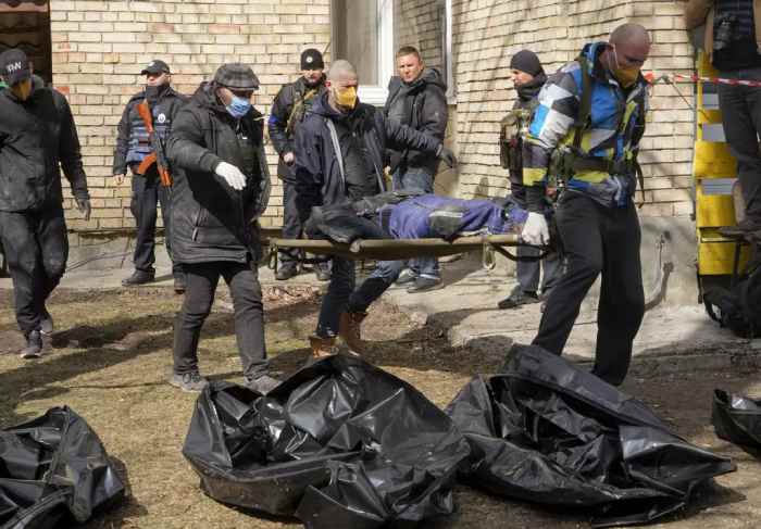 Ukraine : indignation internationale suite au massacre de Bucha