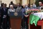 Le président palestinien Mahmoud Abbas préside la cérémonie des funérailles de la journaliste Shireen Abu Akleh