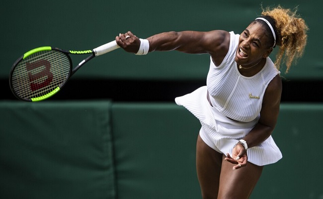 Serena Williams a reçu une (wild card) des organisateurs pour participer à Wimbledon