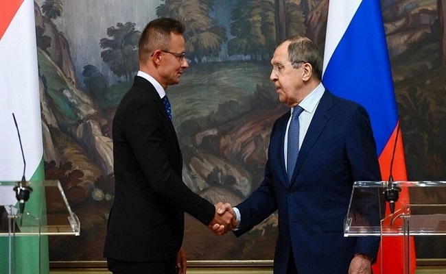 Pourparlers entre la Hongrie et la Russie