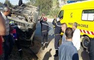 Protection civile : 45 personnes trouvent la mort dans plusieurs accidents de la route en une semaine