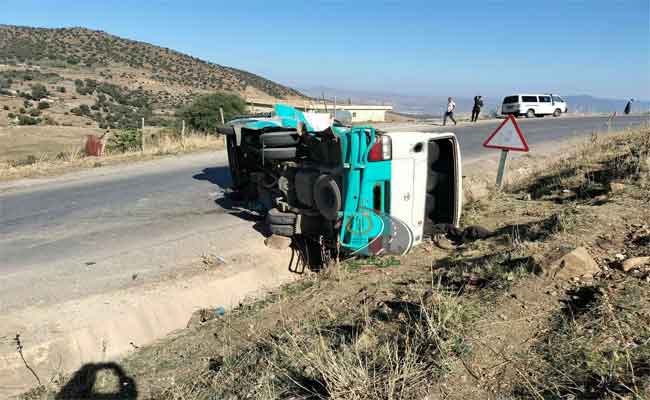 Deux personnes meurent dans un accident de la route à Guelma