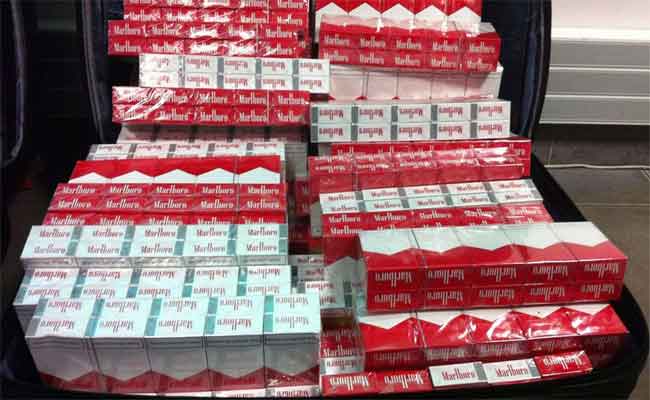 Lutte contre la contrebande : Saisie de 4 .000 bidons d’huile de table et 25.000 paquets de cigarettes à Djelfa et Touggourt