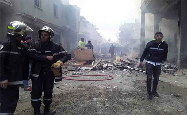 Drame: Quatre personnes blessées dans une explosion de gaz à Alger