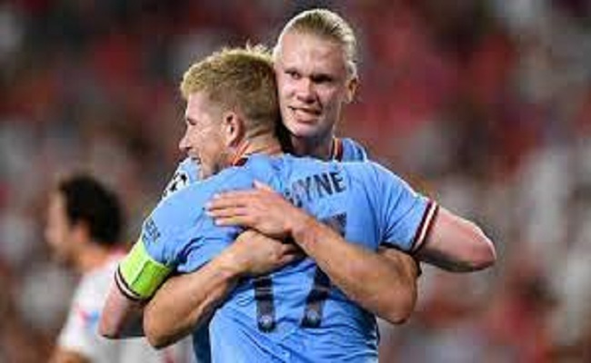 De Bruyne Haaland est obsédé par le marquage de buts…