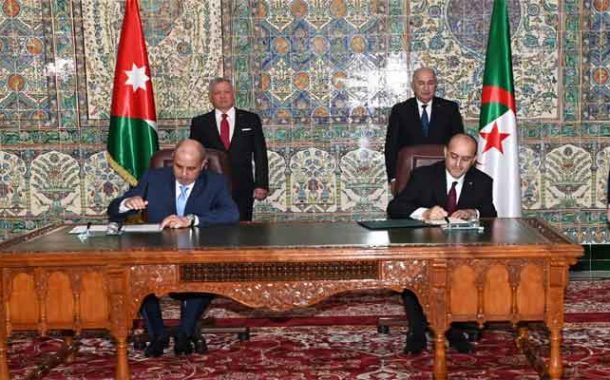 Coopération : Cinq accords signés entre l’Algérie et la Jordanie