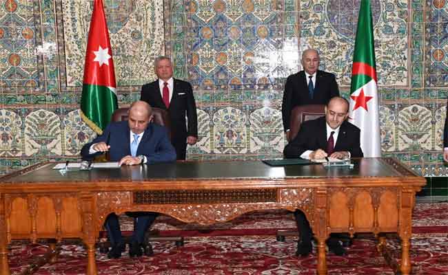 Coopération : Cinq accords signés entre l’Algérie et la Jordanie