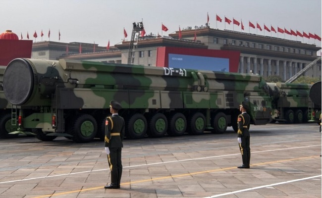 Le Pentagone a averti que la Chine triplerait son arsenal nucléaire d'ici 2035
