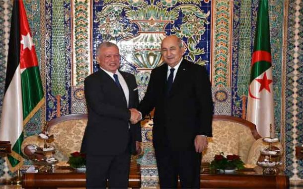 Présidence : Tebboune réserve un accueil spécial au Roi Abdallah II de Jordanie