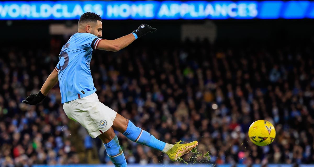 Mahrez conduit Man City en quart de finale de la FA Cup