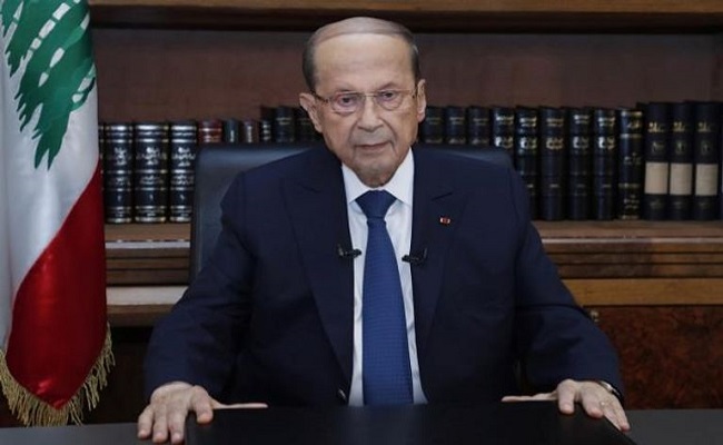 Michel Aoun pointe du doigt tous les responsables libanais