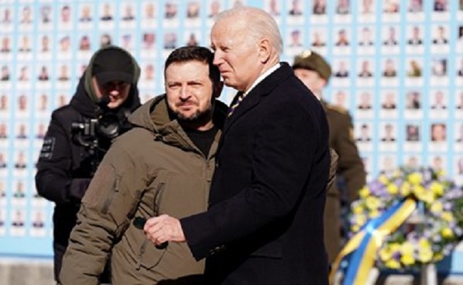 La visite de Biden à Kiev en pleine guerre : une mission secrète et à haut risque