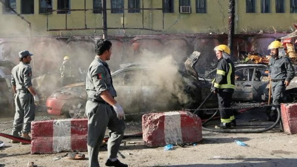 Une terrible explosion d'une voiture piégée a secoué Kaboul