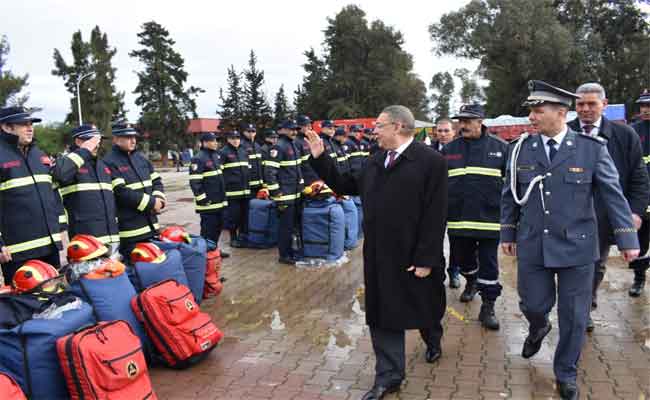 Séisme en Turquie et en Syrie: L’équipe de la protection civile algérienne de retour au pays