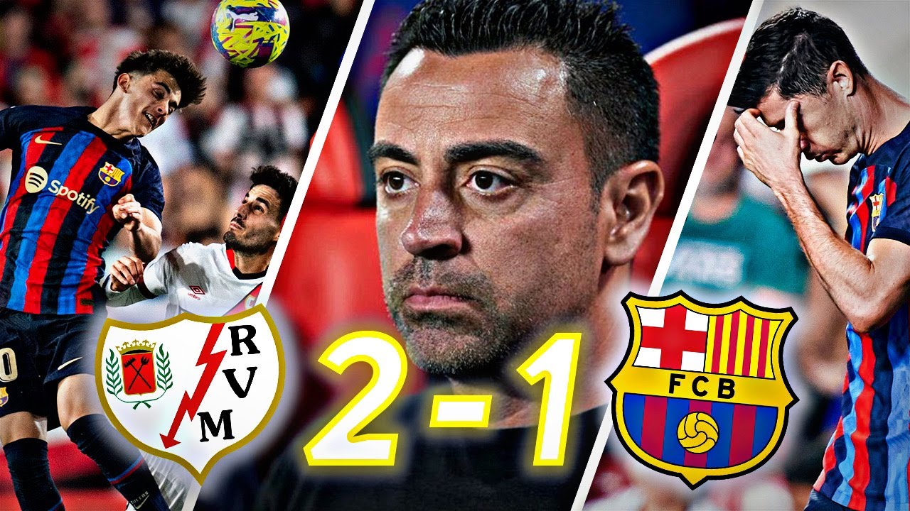 Rayo fauche le Barça de Xavi