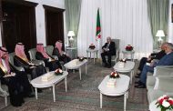 Le ministre saoudien des Affaires étrangères chez Tebboune