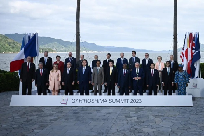 La fin du sommet d'Hiroshima ; L'ombre de l'Ukraine sur la réunion du G7