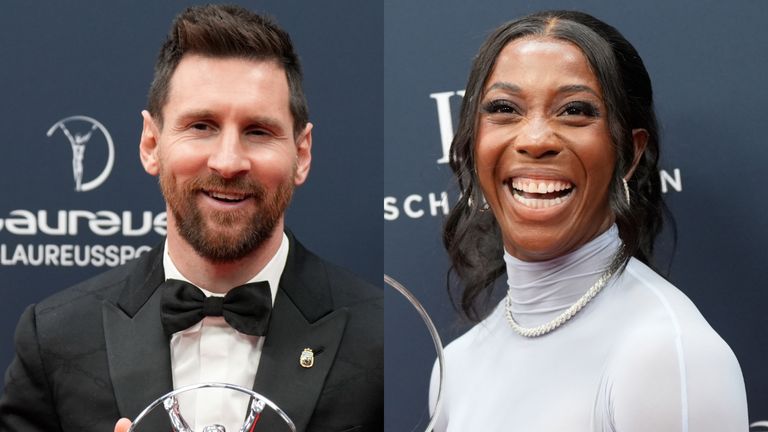 Messi et Fraser-Pryce remportent les meilleurs prix Laureus