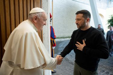 Le Pape reçoit Zelensky au Vatican