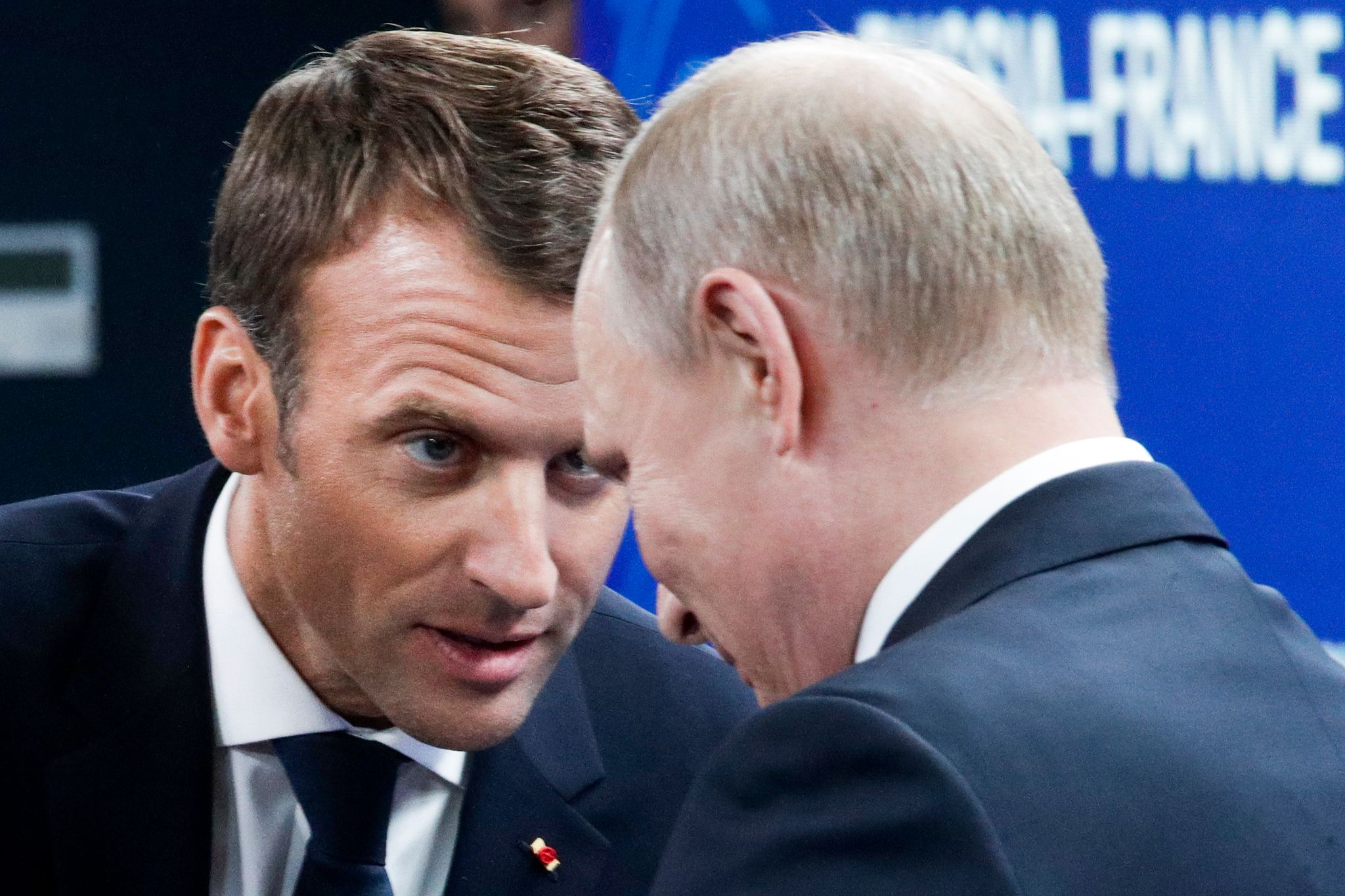 Le Kremlin répond aux accusations de Macron