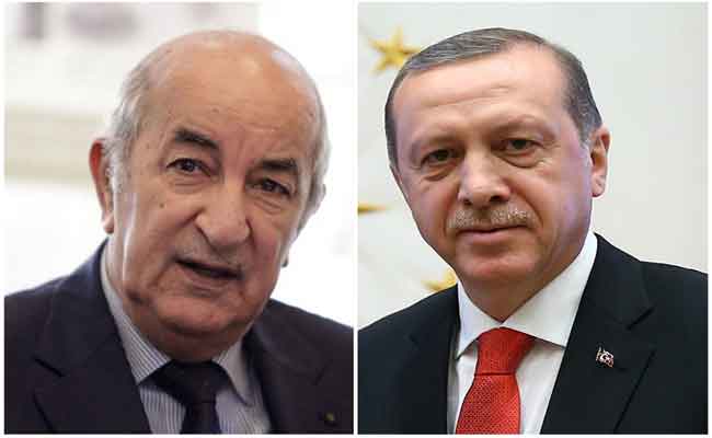 Erdogan invite Tebboune à la cérémonie d’investiture en Turquie