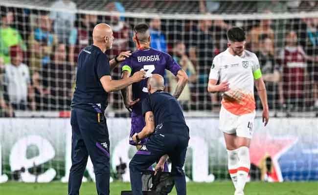 West Ham dénonce l'attaque sur Biraghi par des fans lors de la finale de la Ligue de conférence Europa