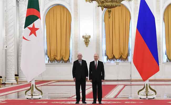 Algérie-Russie : Signature de la déclaration de partenariat stratégique approfondi entre Tebboune et Poutine