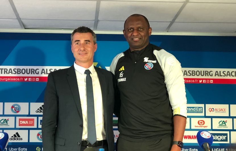 Patrick Vieira nommé nouvel entraîneur de Racing Strasbourg