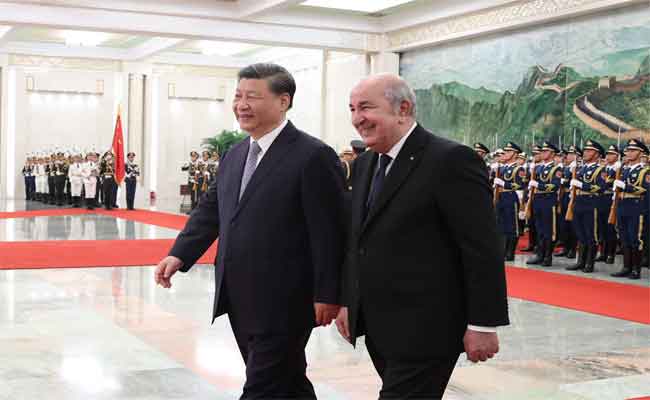 Arrivée de Tebboune à Shenzhen dans le sud de la Chine