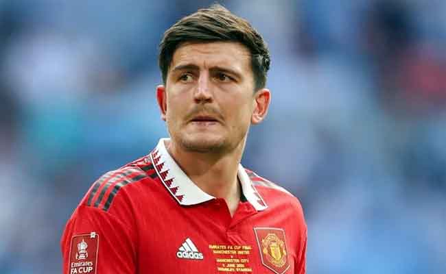 Harry Maguire, a été démis de ses fonctions de capitaine de Manchester United