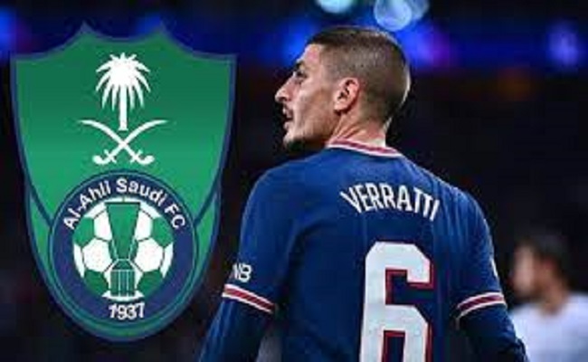 Marco Verratti change sa destination du Hilal à Al-Ahli...