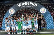 Manchester City célèbre son premier titre en Super Coupe d'Europe