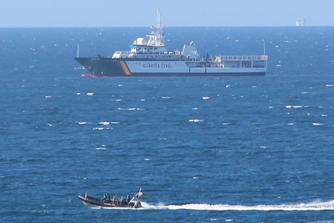 La Patrouille Río Tajo quitte Nouadhibou avec 168 migrants à bord après le refus de la Mauritanie